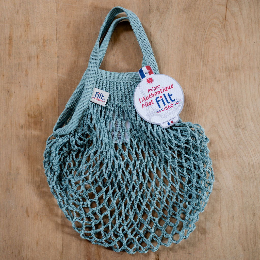 Filt French String Bag Petit Aqua Blue | Filt | Miss Arthur | Home Goods | Tasmania