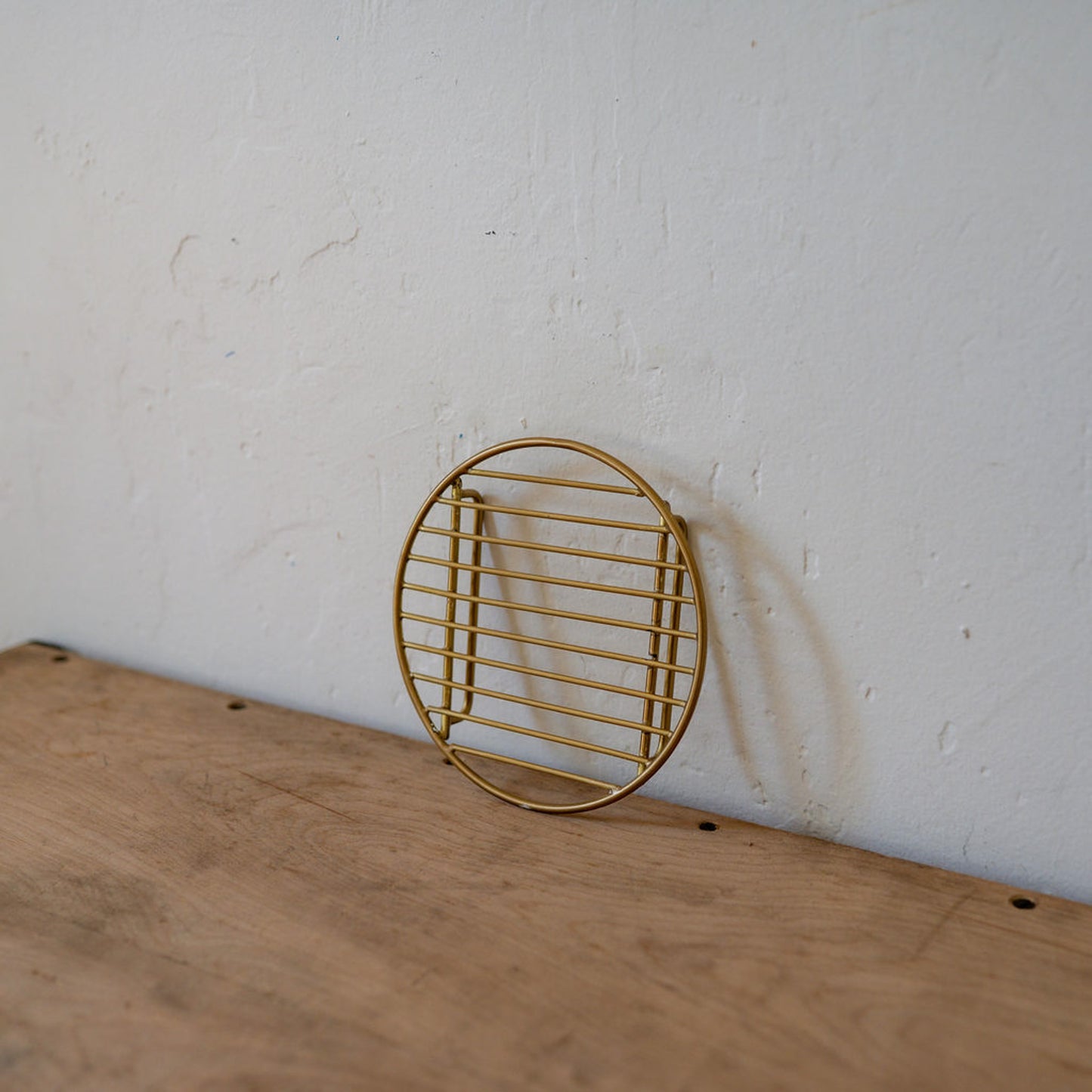 Fog Linen Work Brass Wire Rack Round | Fog Linen Work | Miss Arthur | Home Goods | Tasmania