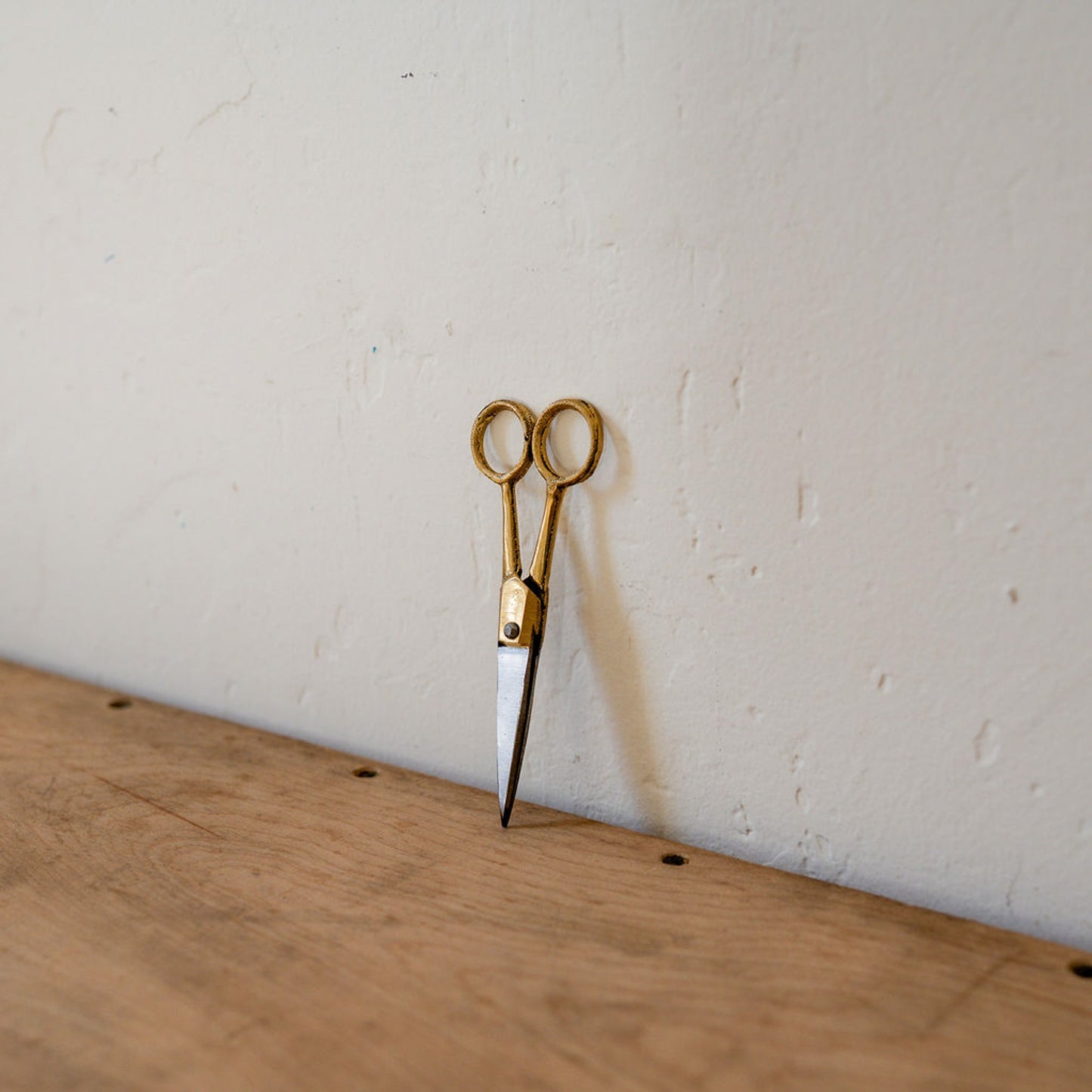 Fog Linen Work Rustic Brass Scissors Small | Fog Linen Work | Miss Arthur | Home Goods | Tasmania