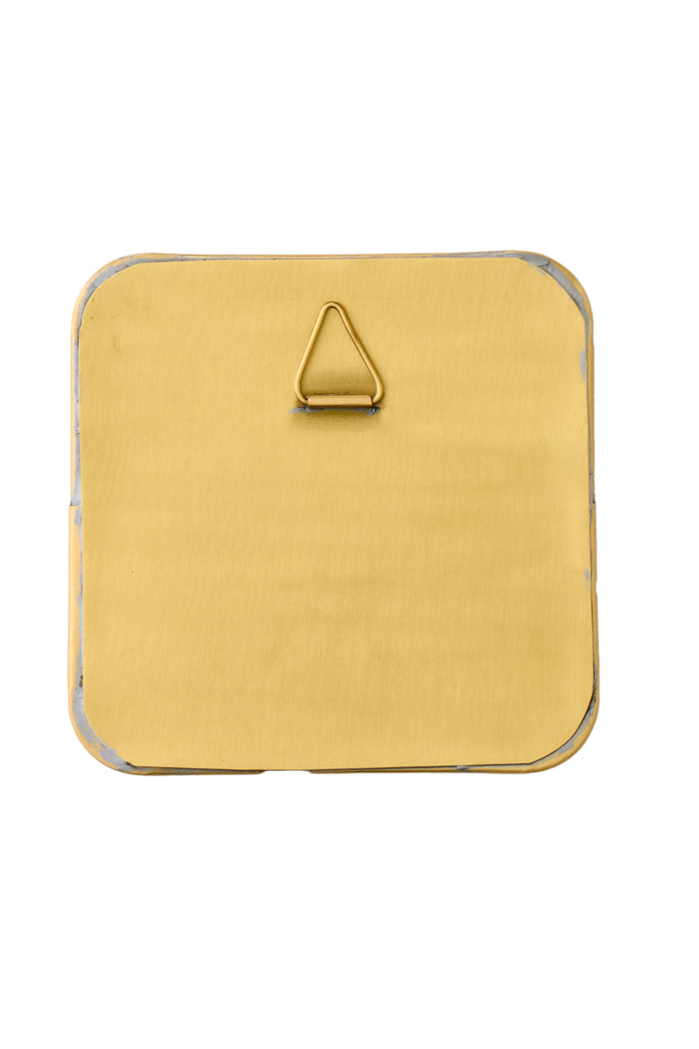 Fog Linen Work Brass Framed Mirror Square | Fog Linen Work | Miss Arthur | Home Goods | Tasmania