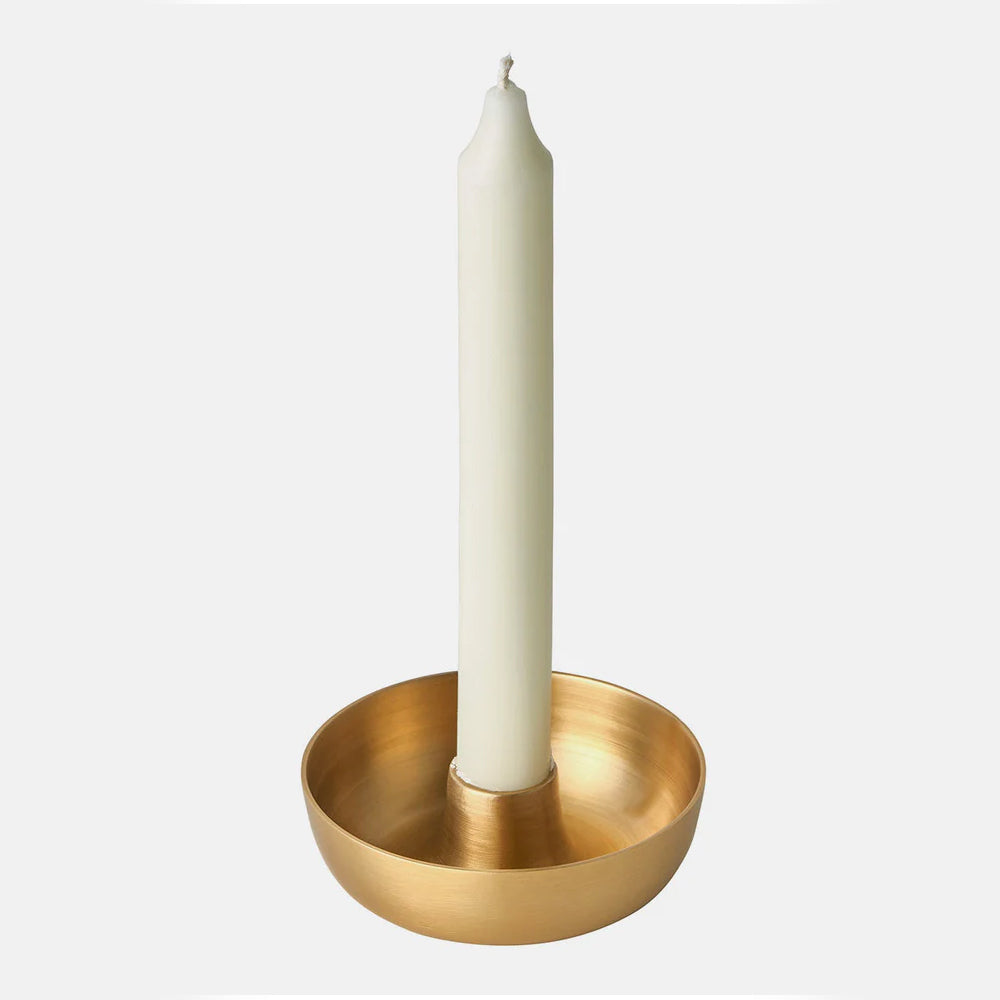 Fog Linen Work Brass Candle Holder | Fog Linen Work | Miss Arthur | Home Goods | Tasmania