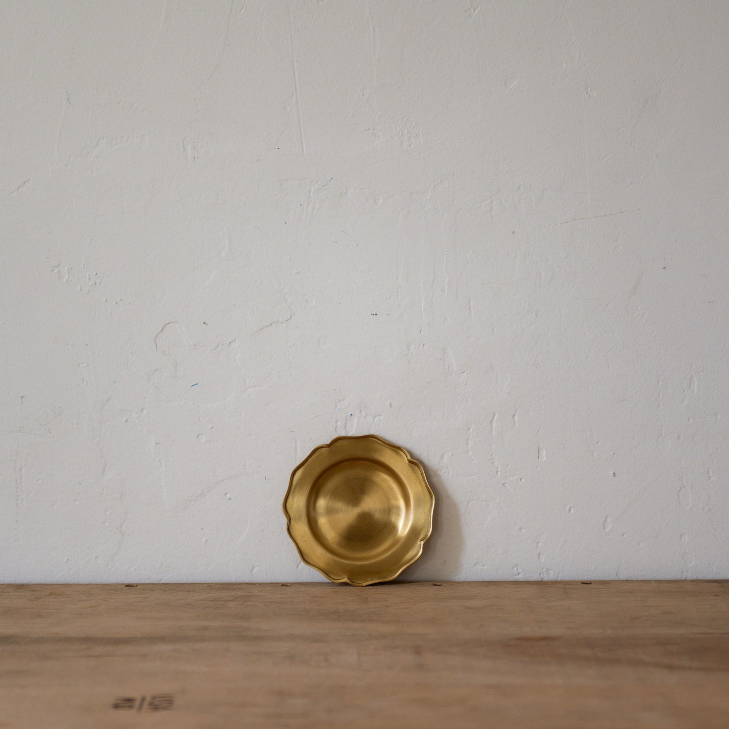 Fog Linen Work Brass Ruffle Edge Tray Small | Fog Linen Work | Miss Arthur | Home Goods | Tasmania