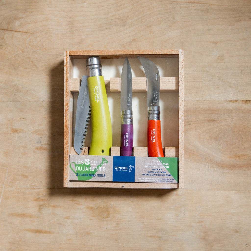 Opinel Gardener Premium 3pc Set | Opinel | Miss Arthur | Home Goods | Tasmania
