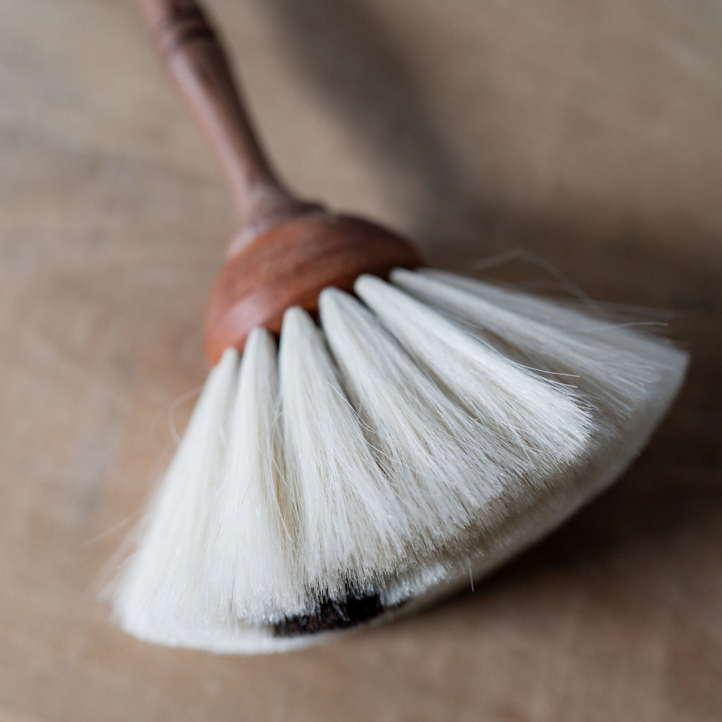 Redecker Goat Hair Duster White 34cm | Redecker | Miss Arthur | Home Goods | Tasmania