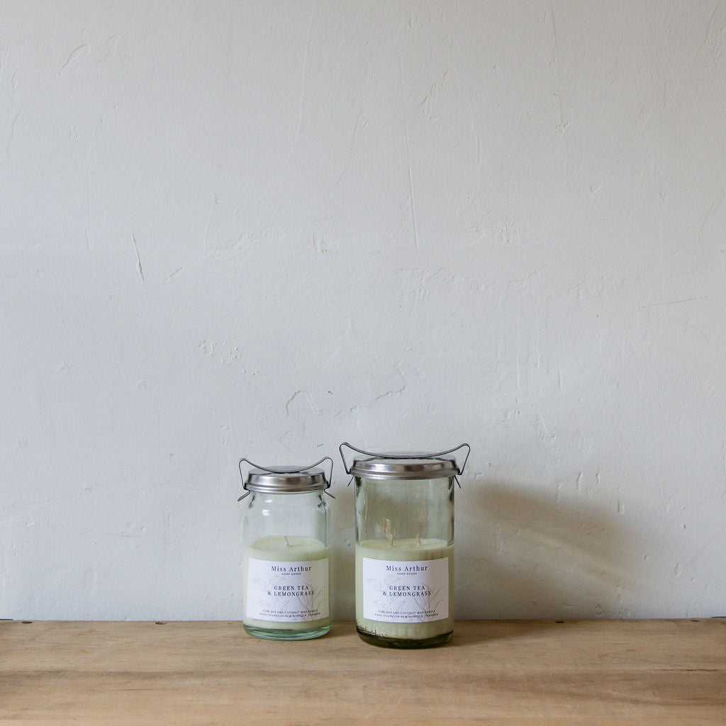 Green Tea and Lemongrass N°31 Candle | Miss Arthur | Miss Arthur | Home Goods | Tasmania