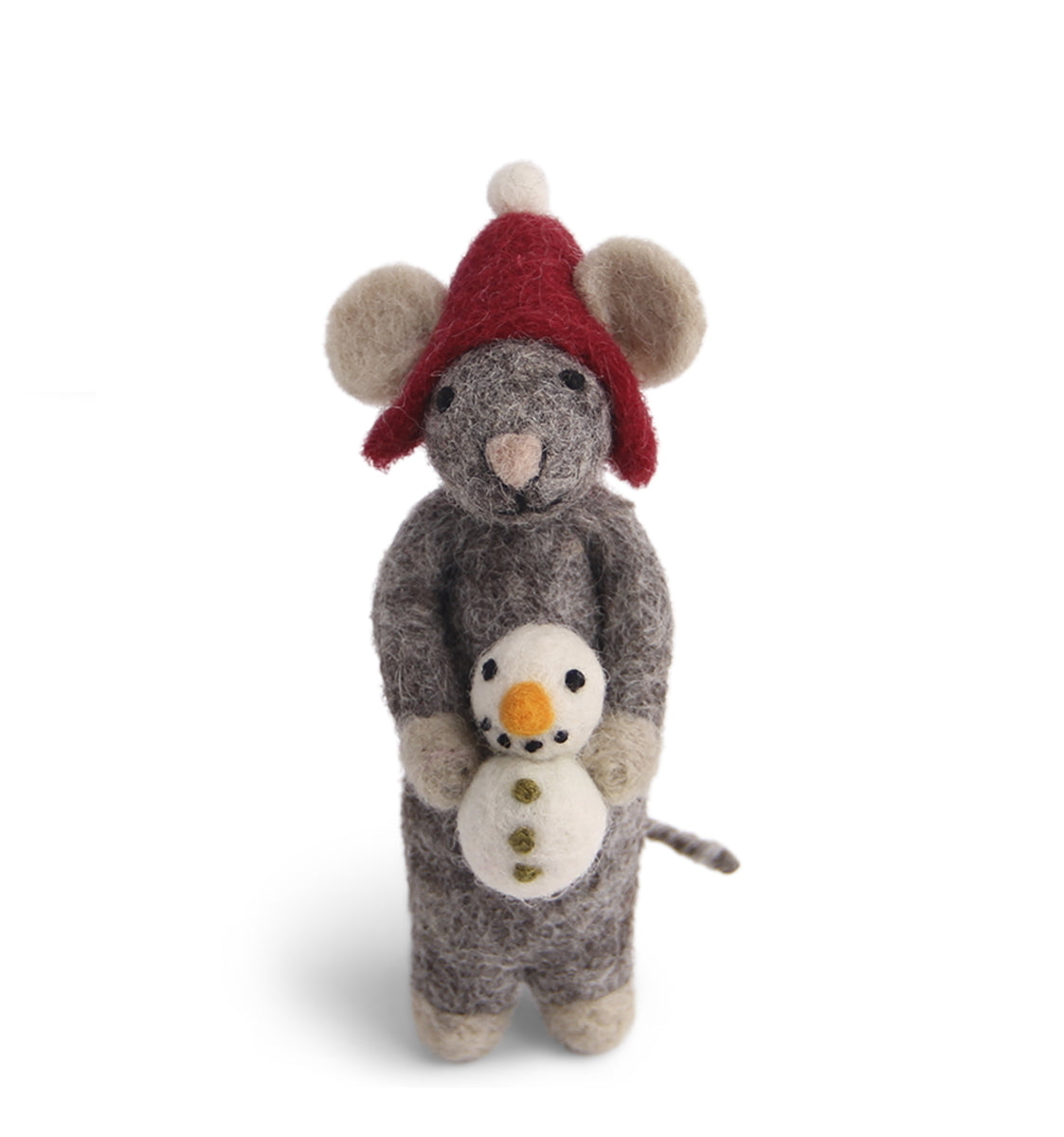 Grey Mouse with Snowman | Gry & Sif | Miss Arthur | Home Goods | Tasmania