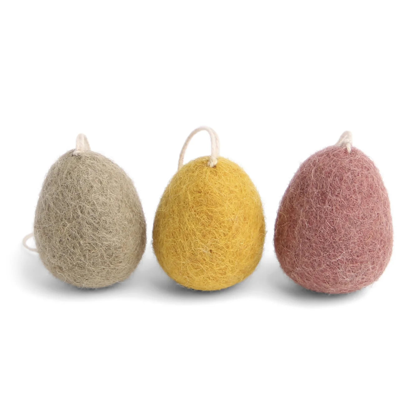 Gry & Sif Felt Egg Mini Decorations Burnt | Gry & Sif | Miss Arthur | Home Goods | Tasmania