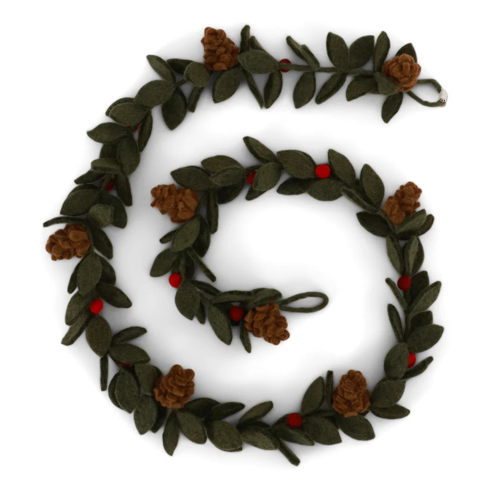 Gry & Sif Garland Red Berries and Cones | Gry & Sif | Miss Arthur | Home Goods | Tasmania