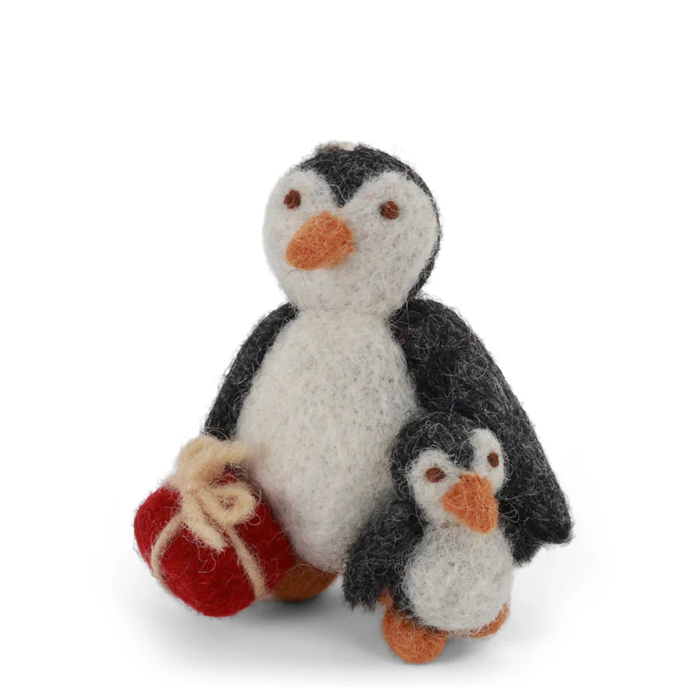 Gry & Sif Penguin with Baby Decoration | Gry & Sif | Miss Arthur | Home Goods | Tasmania
