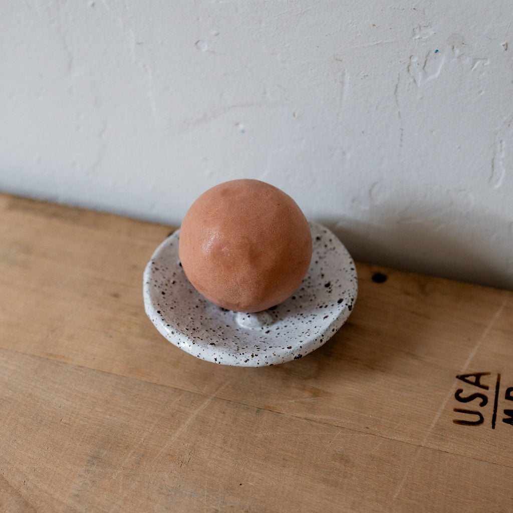 Leap and Wander Footed Soap Dish Plain | Tasmanian Handcrafted | Miss Arthur | Home Goods | Tasmania
