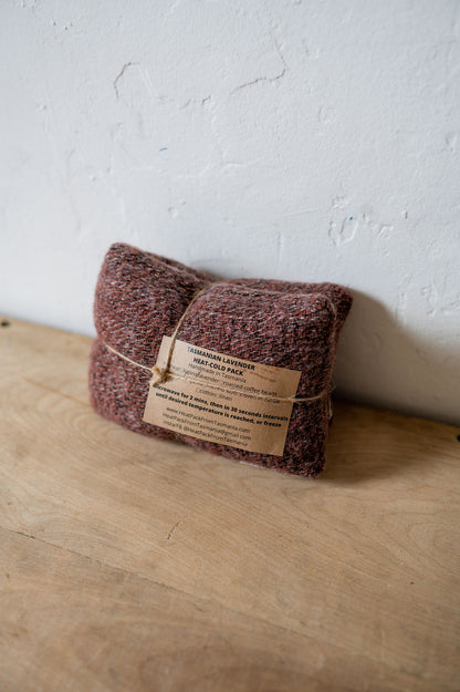 Merino Wool Heat Pack Rust | Heatpack From Tasmania | Miss Arthur | Home Goods | Tasmania