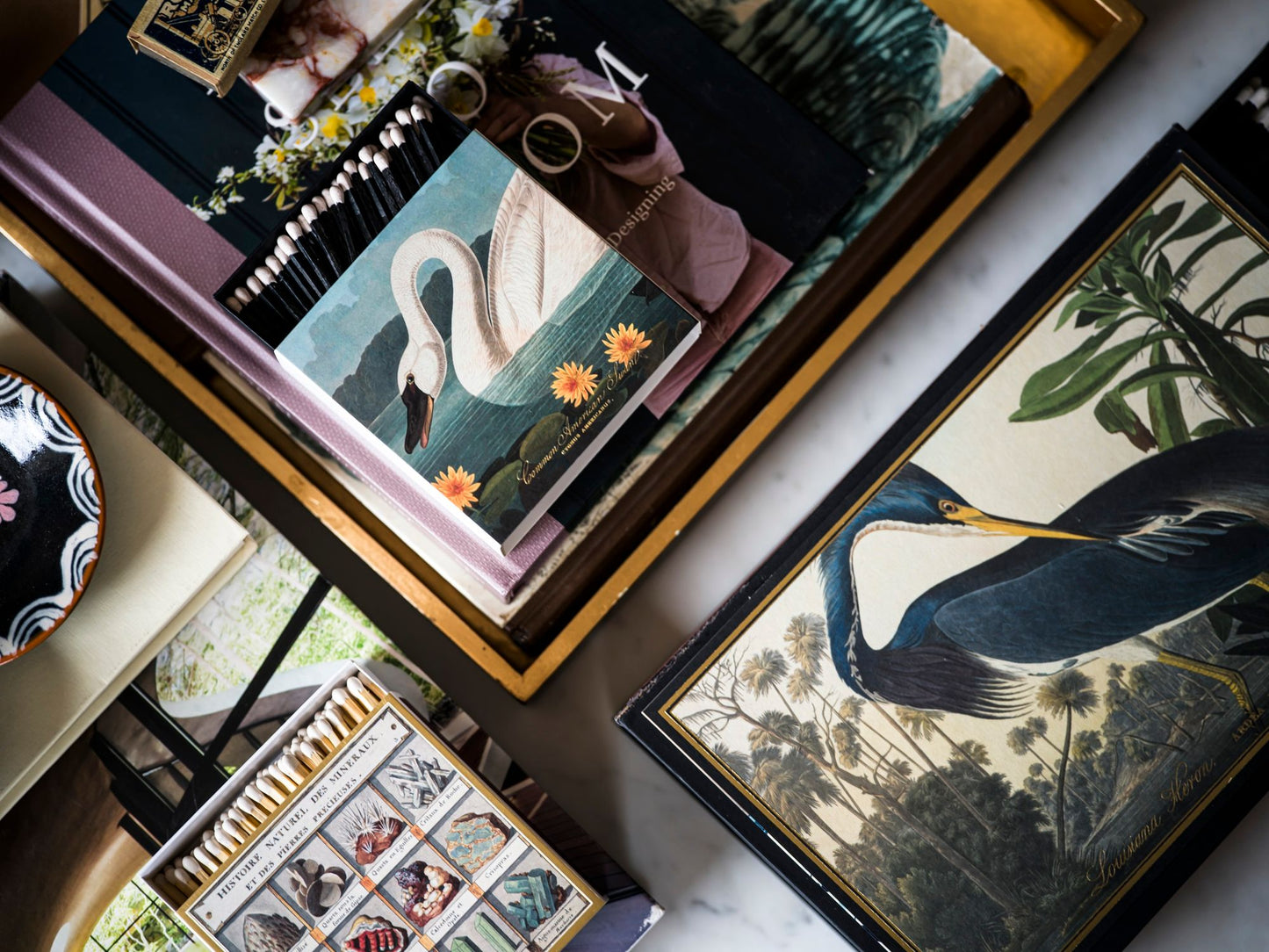 Archivist Luxury Matches Giant Louisiana Heron | Archivist | Miss Arthur | Home Goods | Tasmania