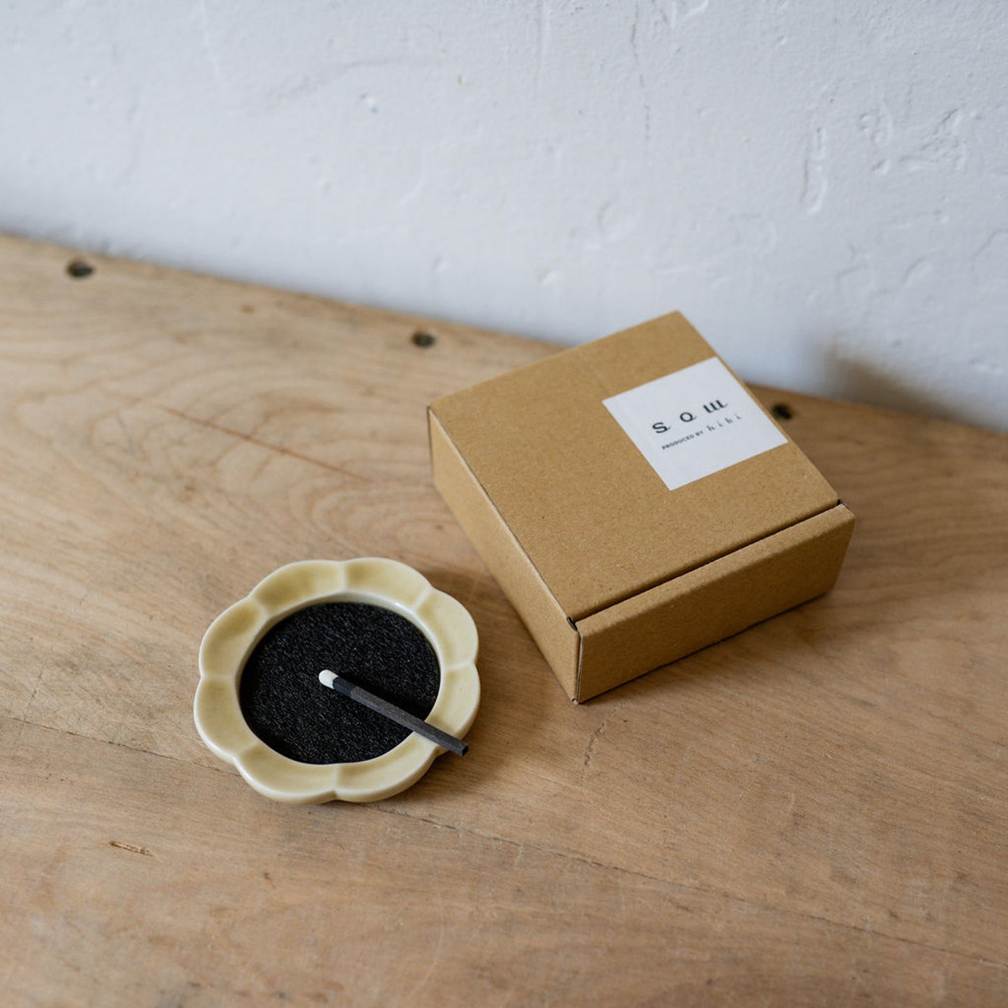 Hibi Ceramic Incense Dish Flower Sand | Hibi | Miss Arthur | Home Goods | Tasmania