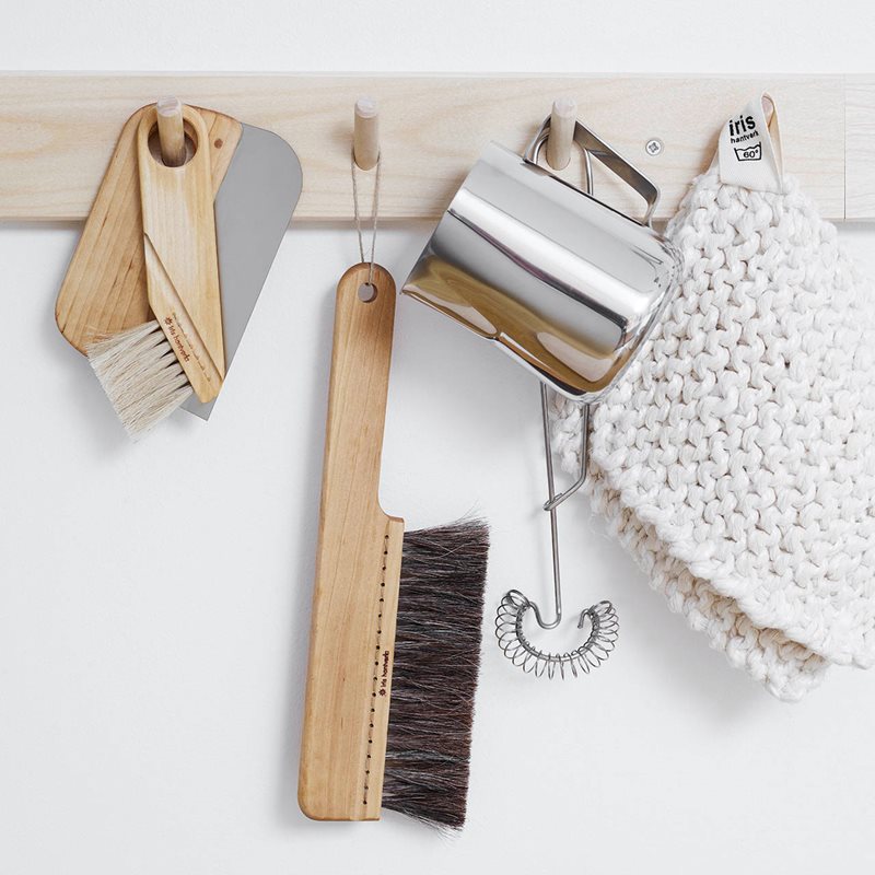 Iris Hantverk Rack with 4 Hooks | Iris Hantverk | Miss Arthur | Home Goods | Tasmania