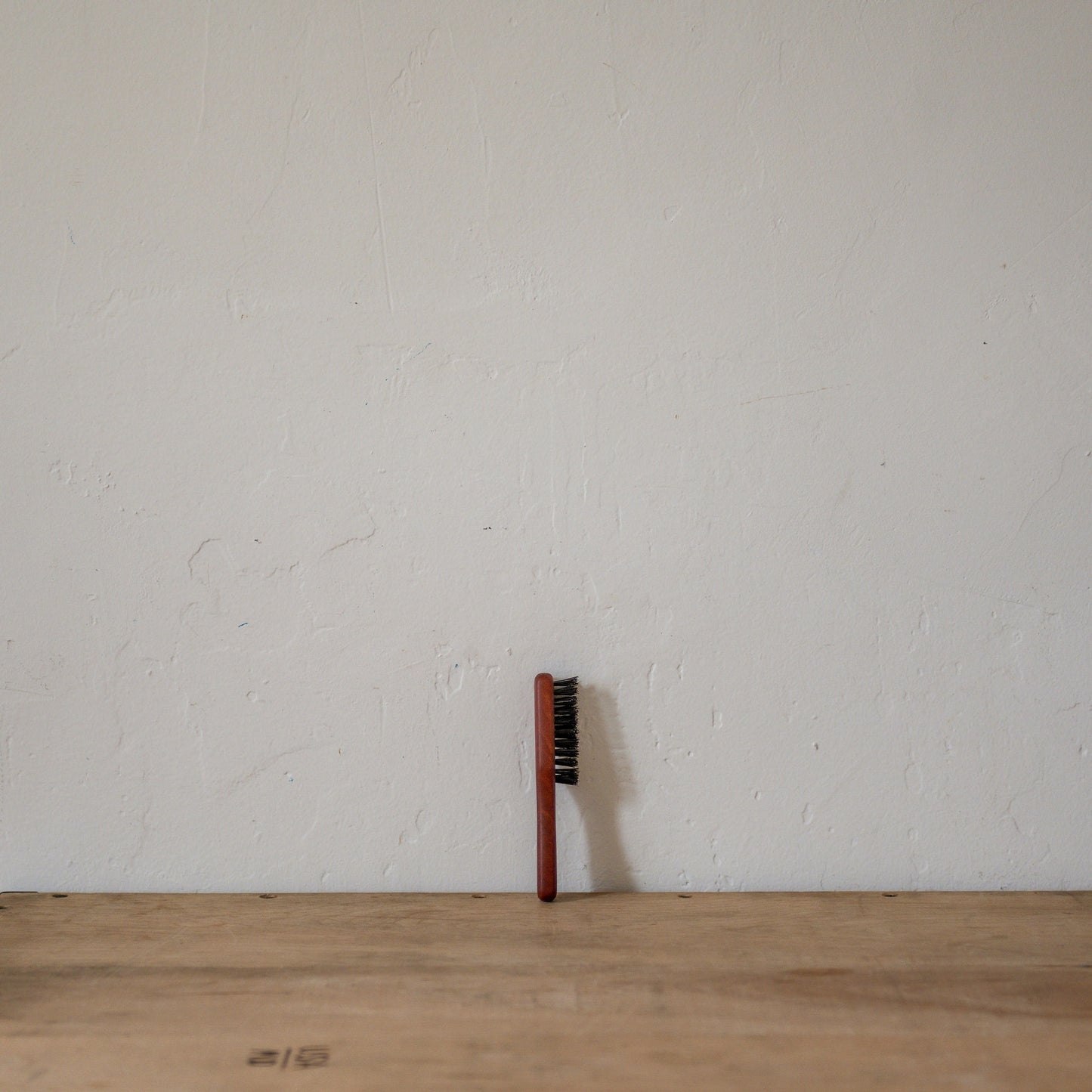 Pearwood Beard Brush with Handle | Kellerbursten | Miss Arthur | Home Goods | Tasmania