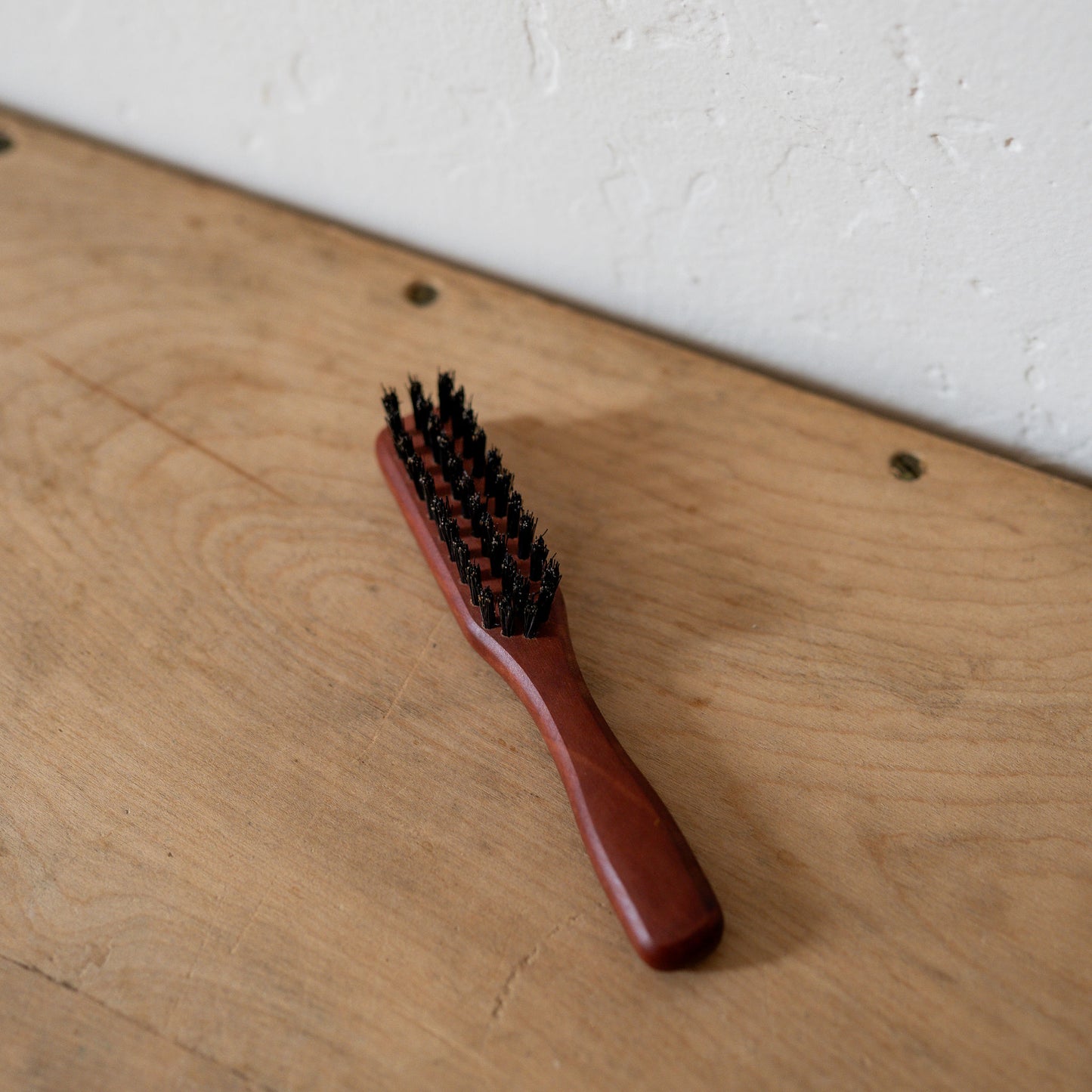 Pearwood Beard Brush with Handle | Kellerbursten | Miss Arthur | Home Goods | Tasmania