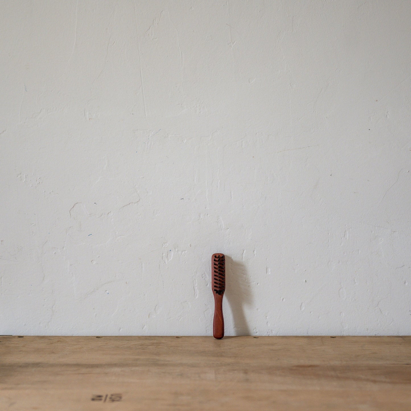Pearwood Beard Brush with Handle | Kellerbursten | Miss Arthur | Home Goods | Tasmania