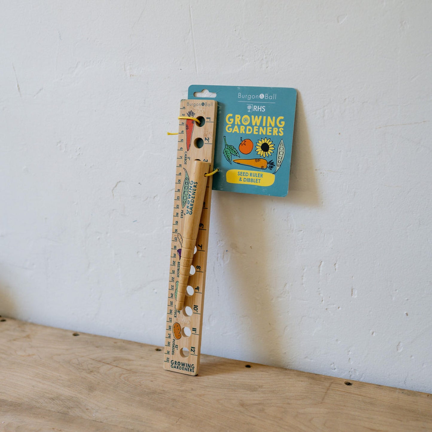 Burgon & Ball Growing Gardeners Planting Ruler and Dibber | Burgon & Ball | Miss Arthur | Home Goods | Tasmania
