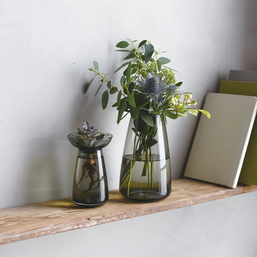 Kinto Aqua Culture Vase Grey Large | Kinto | Miss Arthur | Home Goods | Tasmania