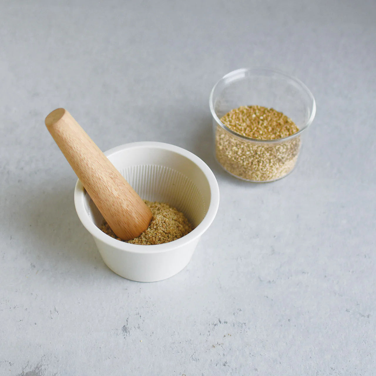 Kinto Taku Mortar and Pestle White | Kinto | Miss Arthur | Home Goods | Tasmania