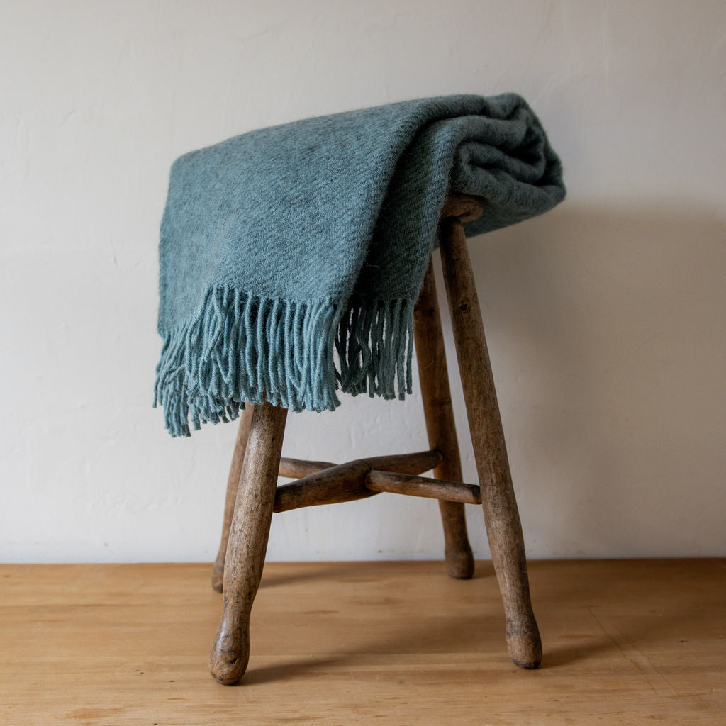 Klippan Gotland Blanket Turquoise | Klippan | Miss Arthur | Home Goods | Tasmania