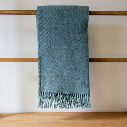 Klippan Gotland Blanket Turquoise | Klippan | Miss Arthur | Home Goods | Tasmania