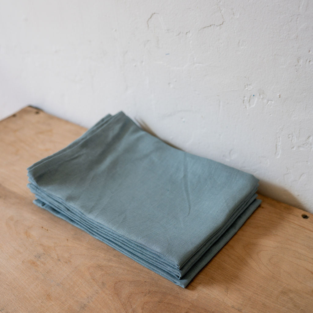 Linen Tea Towel Dusty Blue | Konohairo | Miss Arthur | Home Goods | Tasmania