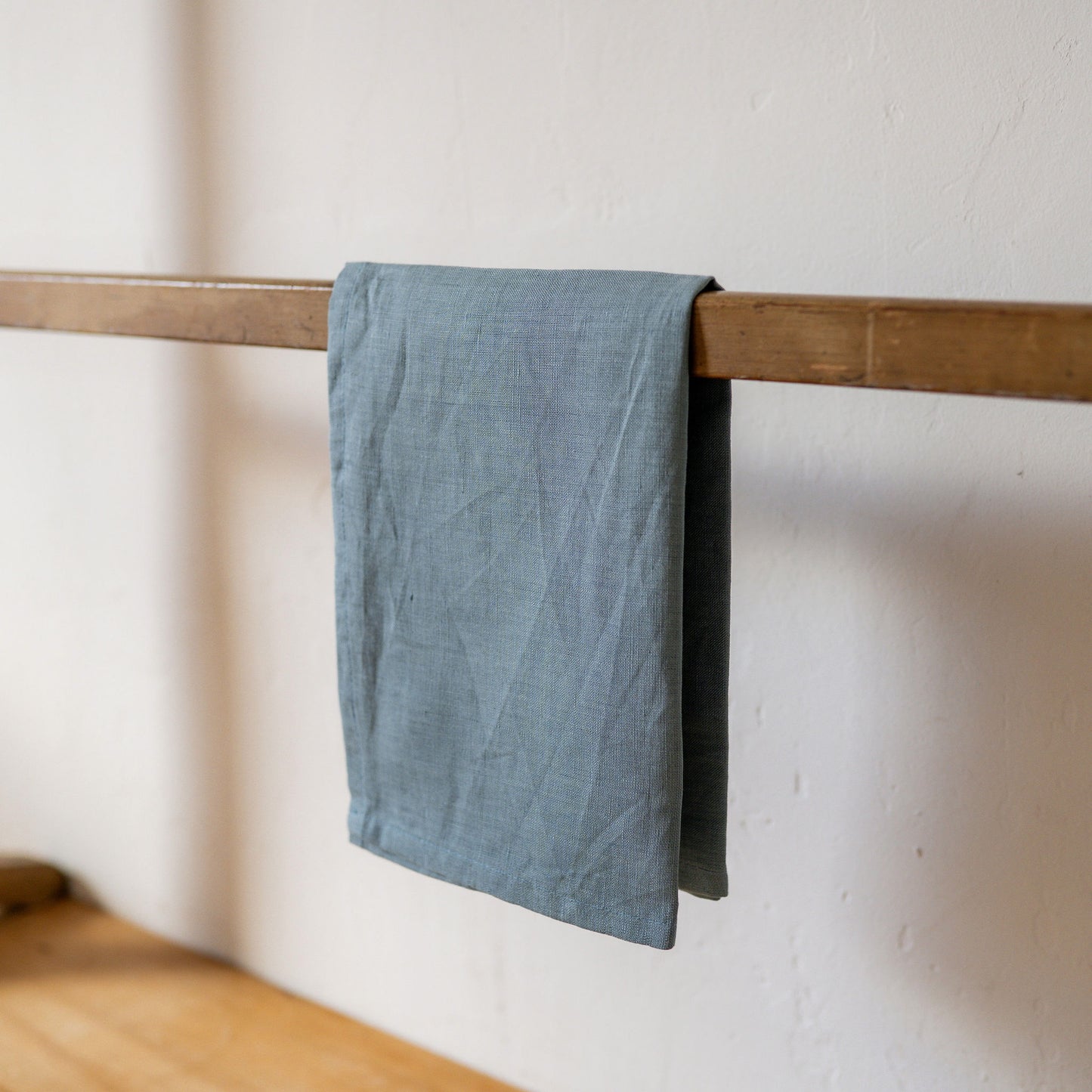 Linen Tea Towel Dusty Blue