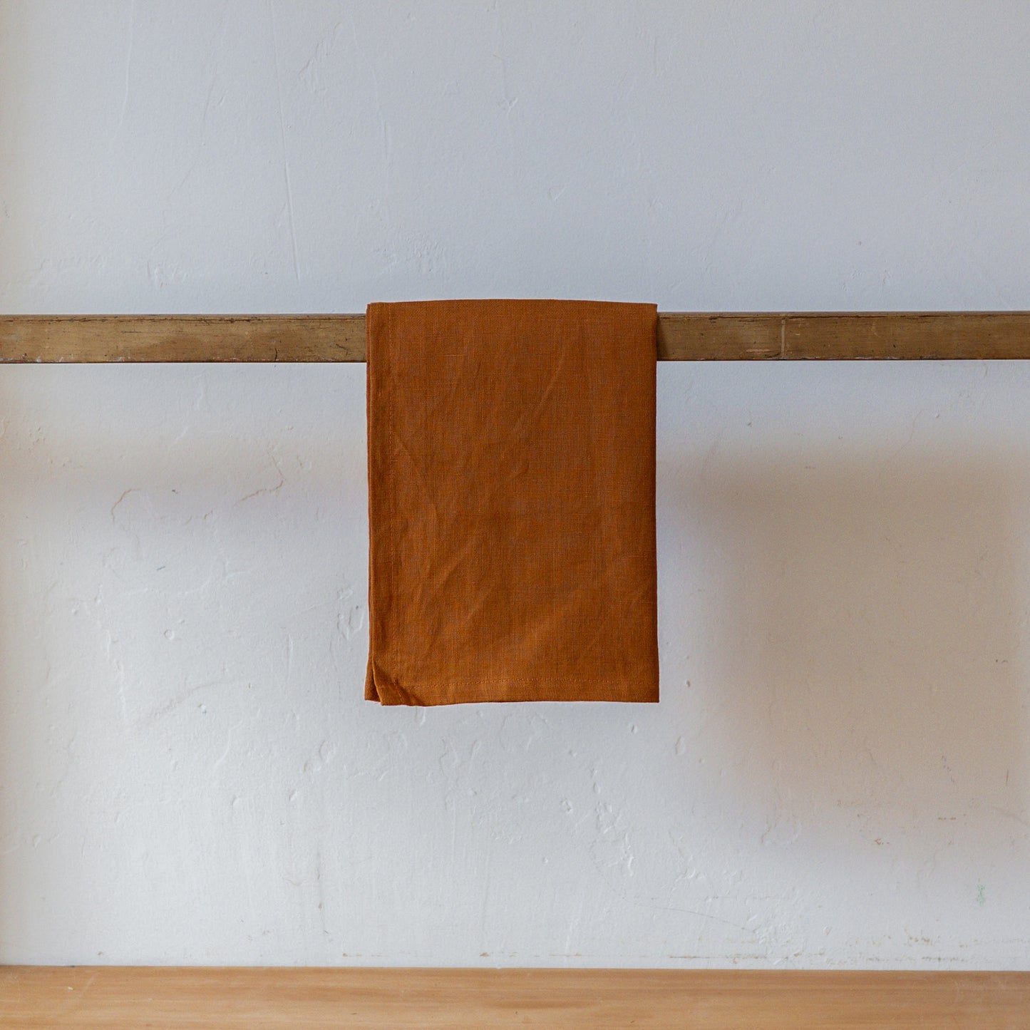 Linen Tea Towel Copper