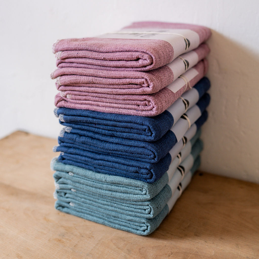 Moku Towel Navy Large | Kontex | Miss Arthur | Home Goods | Tasmania
