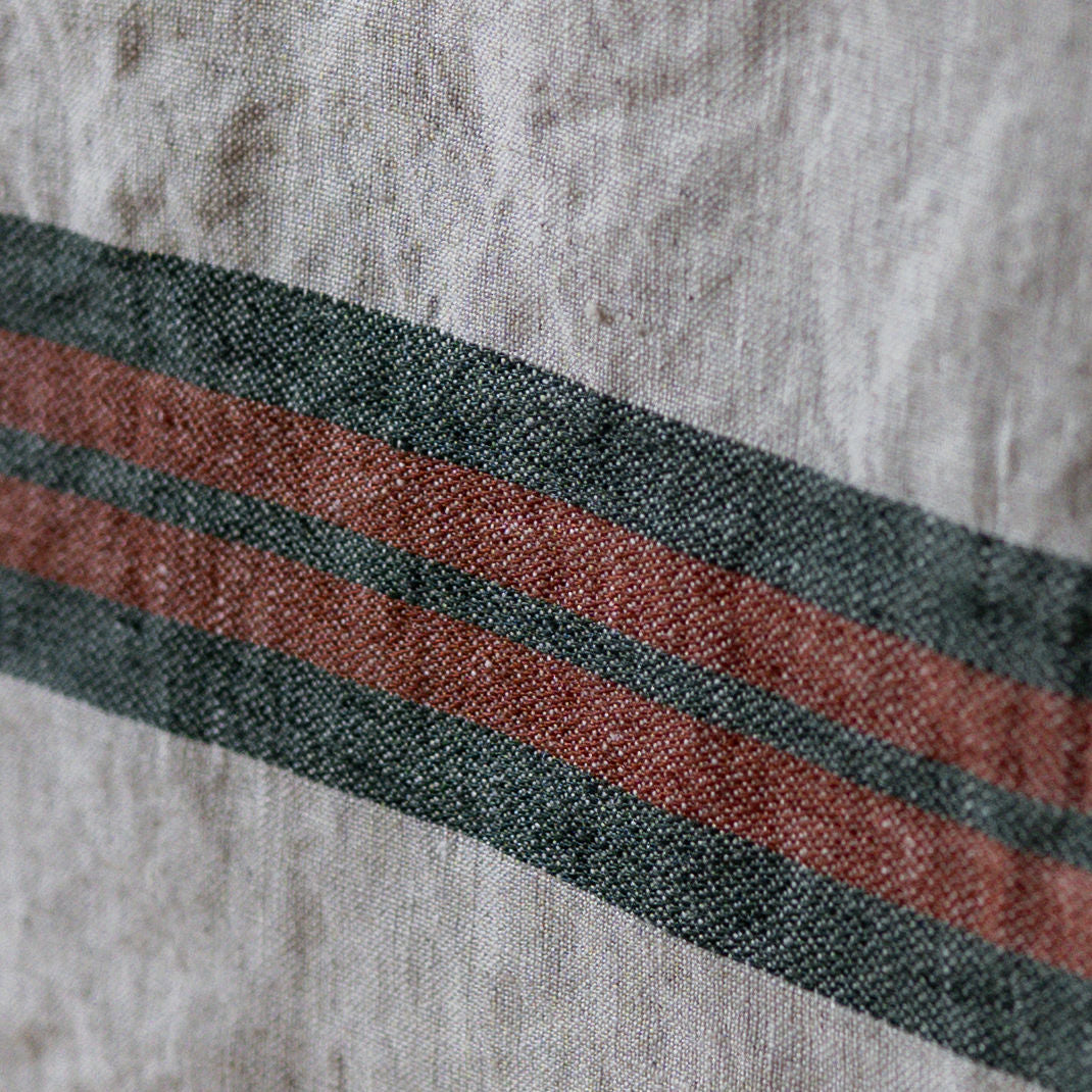 Libeco Dock Kitchen Towel Green Stripe | Libeco | Miss Arthur | Home Goods | Tasmania