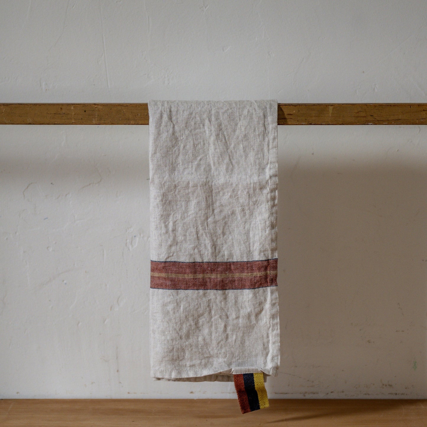 Libeco Dock Kitchen Towel Leather Stripe | Libeco | Miss Arthur | Home Goods | Tasmania