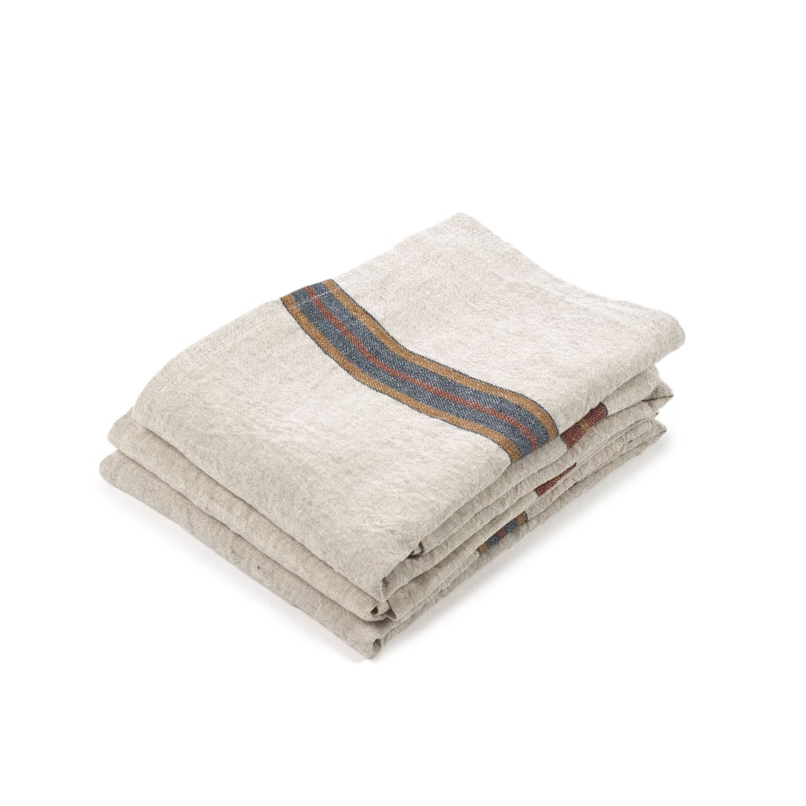 Libeco Dock Kitchen Towel Leather Stripe | Libeco | Miss Arthur | Home Goods | Tasmania