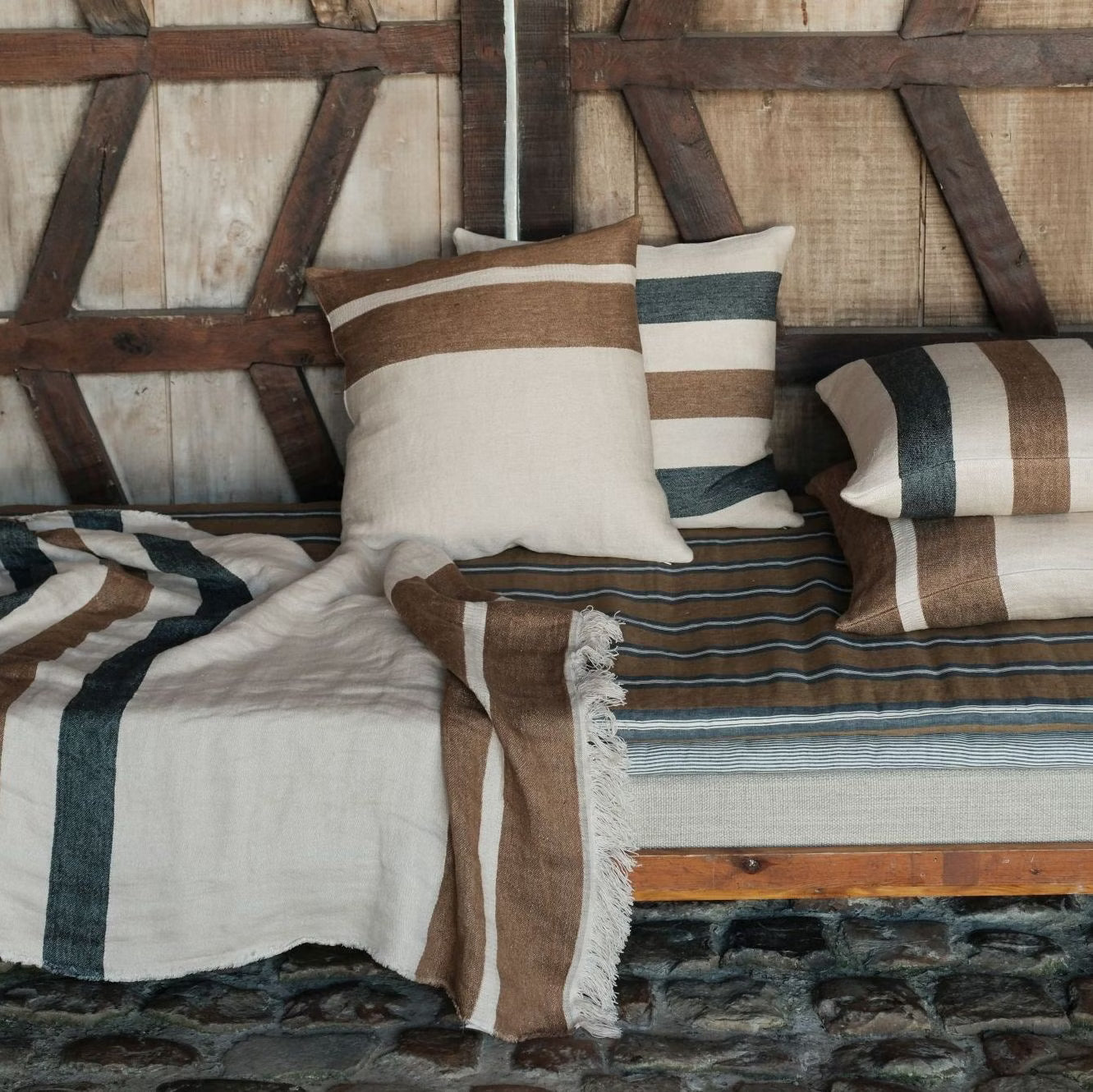 Libeco Dakota Cushion Cover 50cm x 50cm | Libeco | Miss Arthur | Home Goods | Tasmania