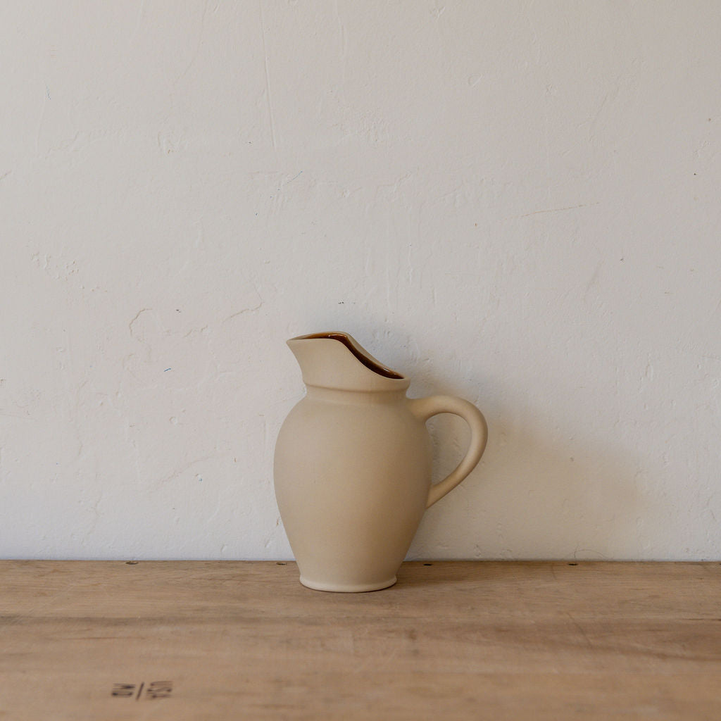 Manufacture de Digoin Cider Jug 1L Gres Brut Miel | Manufacture de Digoin | Miss Arthur | Home Goods | Tasmania