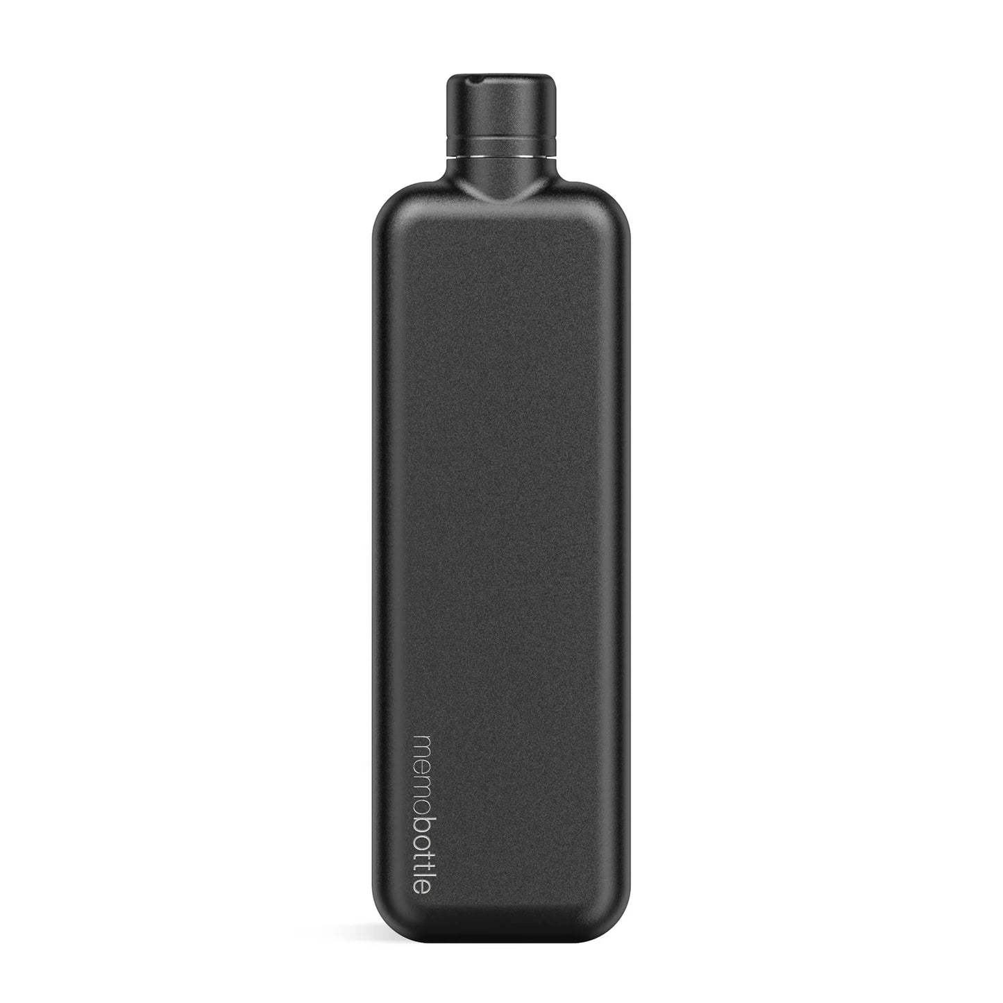 Memobottle Stainless Steel Bottle Black Slim | Memobottle | Miss Arthur | Home Goods | Tasmania