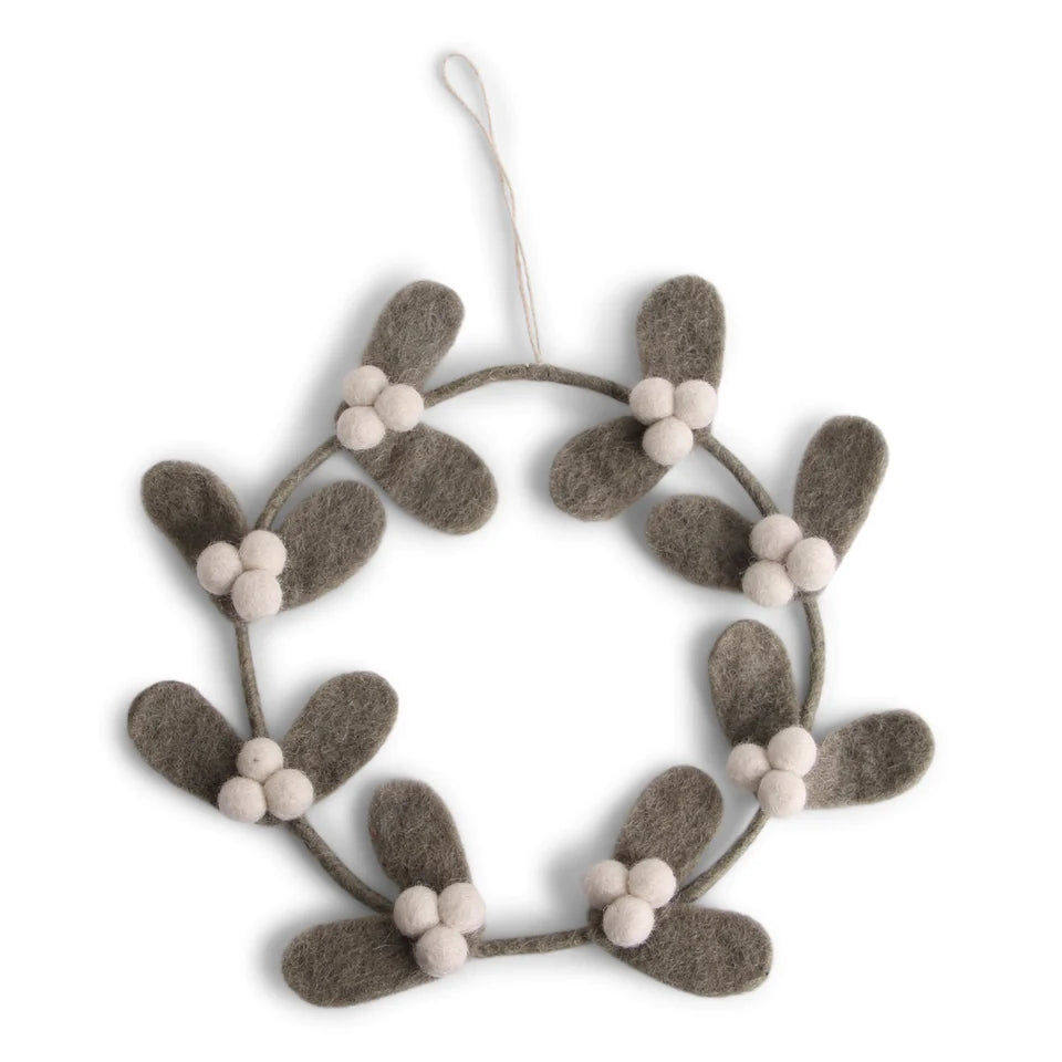 Small Wreath Mistletoe | Gry & Sif | Miss Arthur | Home Goods | Tasmania