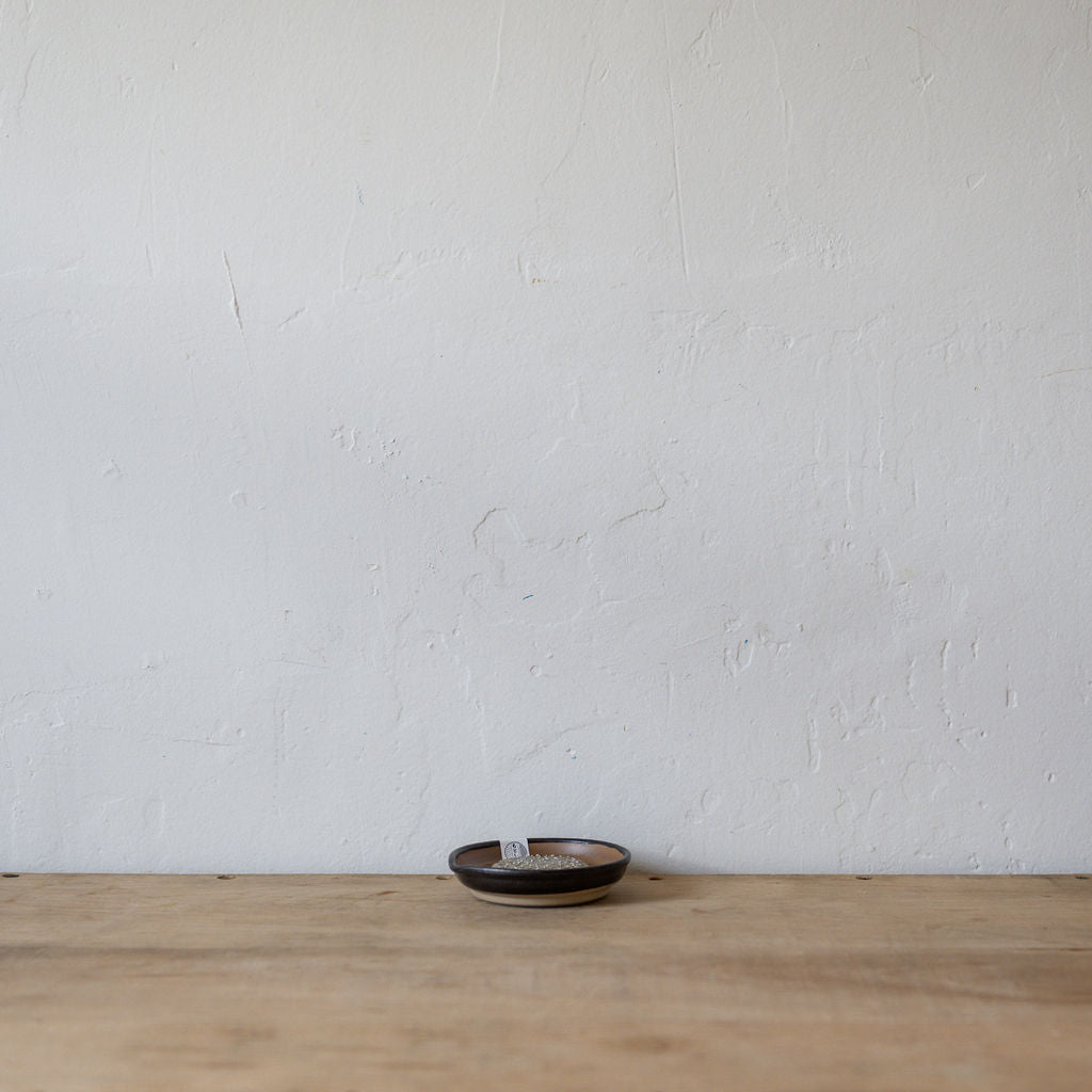 Handmade Black Suri Plate Small | Motoshige | Miss Arthur | Home Goods | Tasmania