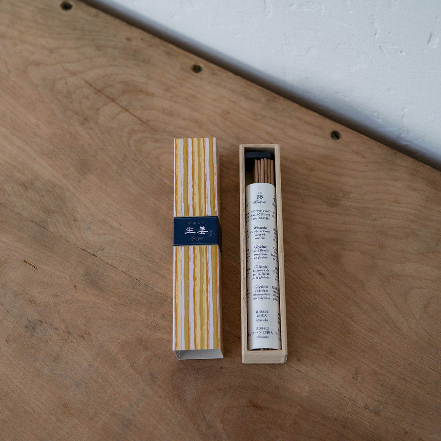 Nippon Kodo Kayuragi Incense Sticks Ginger | Nippon Kodo | Miss Arthur | Home Goods | Tasmania