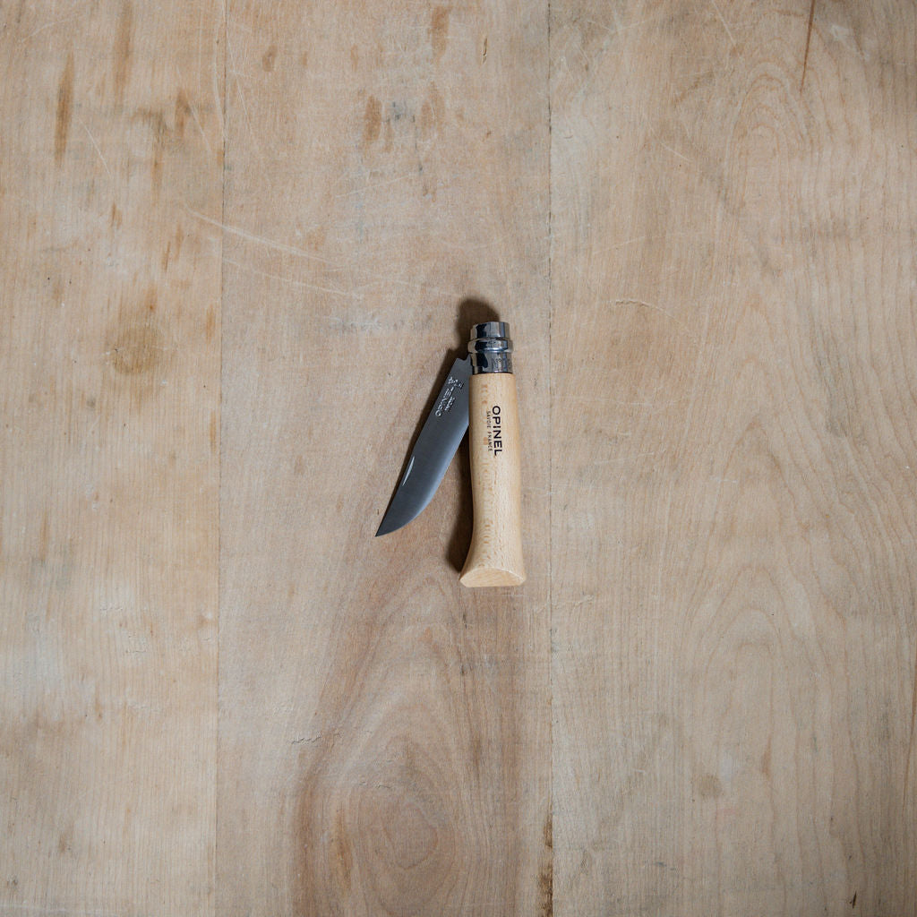 Opinel Traditional Classic No.8 Stainless Steel Pocket Knife | Opinel | Miss Arthur | Home Goods | Tasmania
