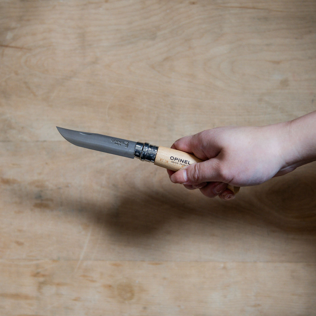 Opinel Traditional Classic No.8 Stainless Steel Pocket Knife | Opinel | Miss Arthur | Home Goods | Tasmania