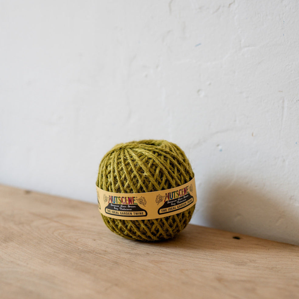 Nutscene Twine Ball 100g Olive | Nutscene | Miss Arthur | Home Goods | Tasmania