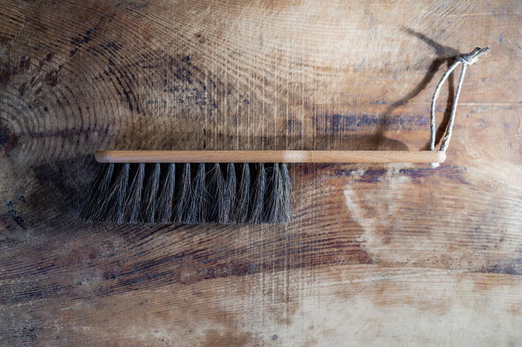 Iris Hantverk Oil Treated Beech Broom Horsehair | Iris Hantverk | Miss Arthur | Home Goods | Tasmania
