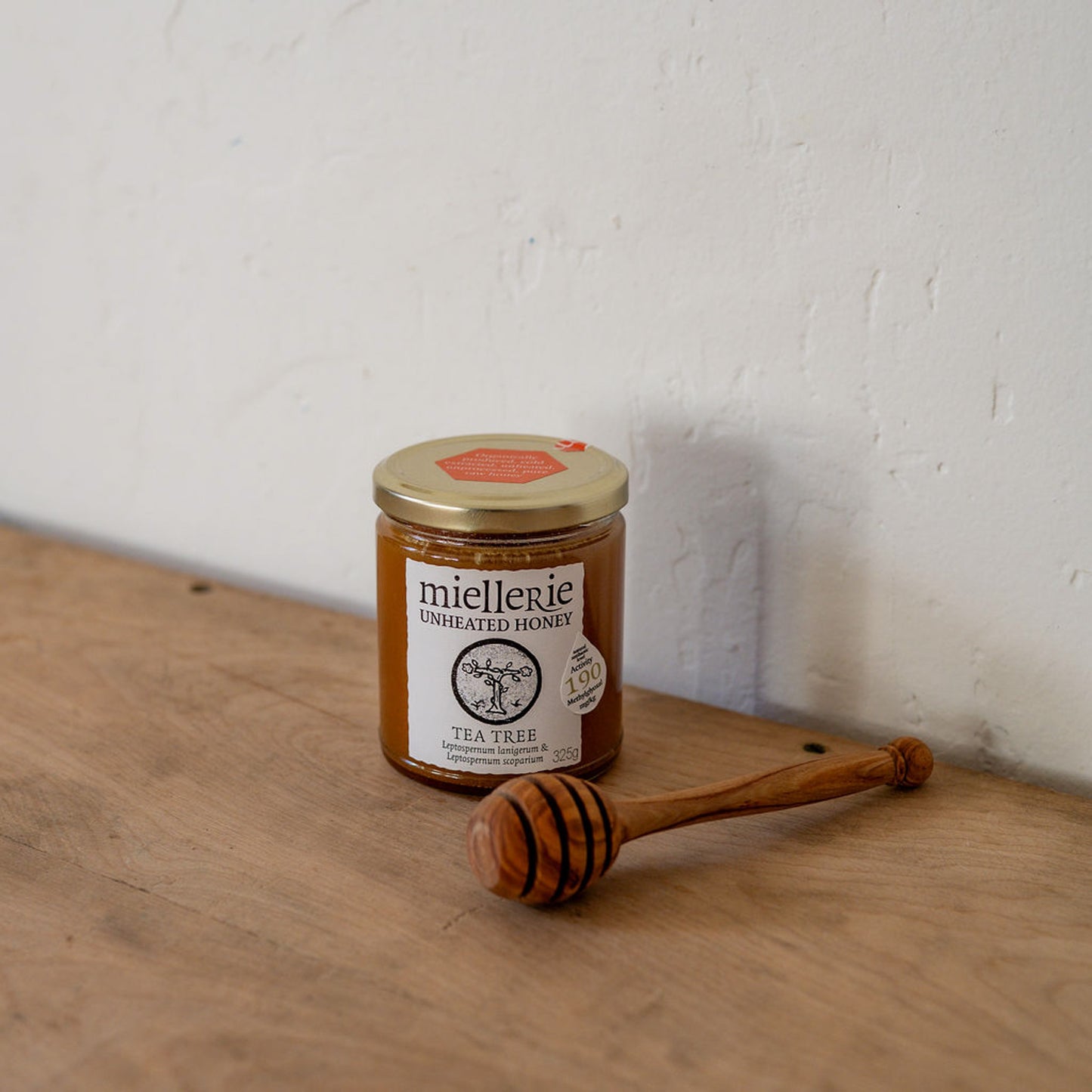 Olive Wood Honey Dipper | Artisanal Goods | Miss Arthur | Home Goods | Tasmania