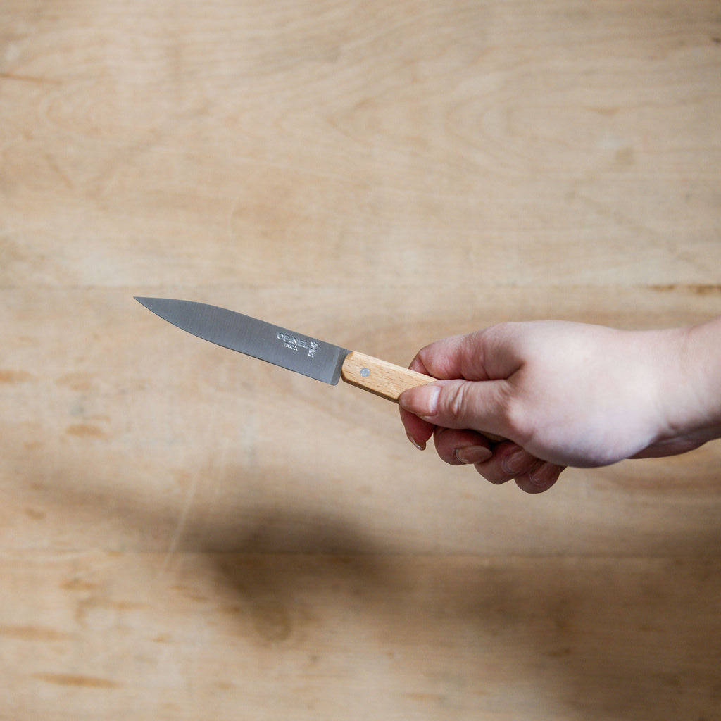 Opinel Paring Knife with Beech Handle No.112 | Opinel | Miss Arthur | Home Goods | Tasmania