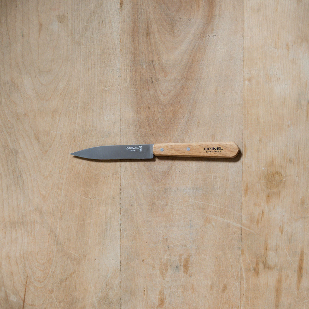Opinel Paring Knife with Beech Handle No.112 | Opinel | Miss Arthur | Home Goods | Tasmania
