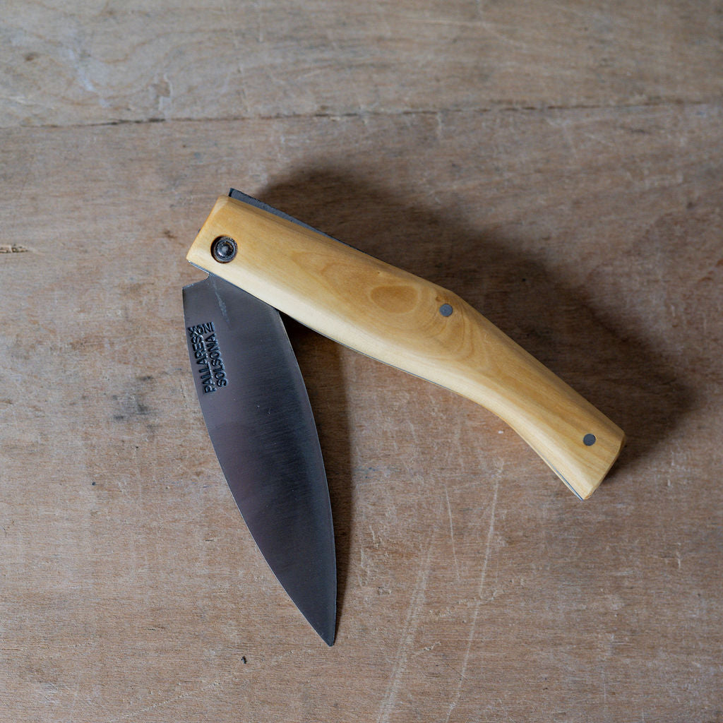 Pallares Solsona Busa Folding Knife Boxwood Stainless 8cm | Pallarès Solsona | Miss Arthur | Home Goods | Tasmania