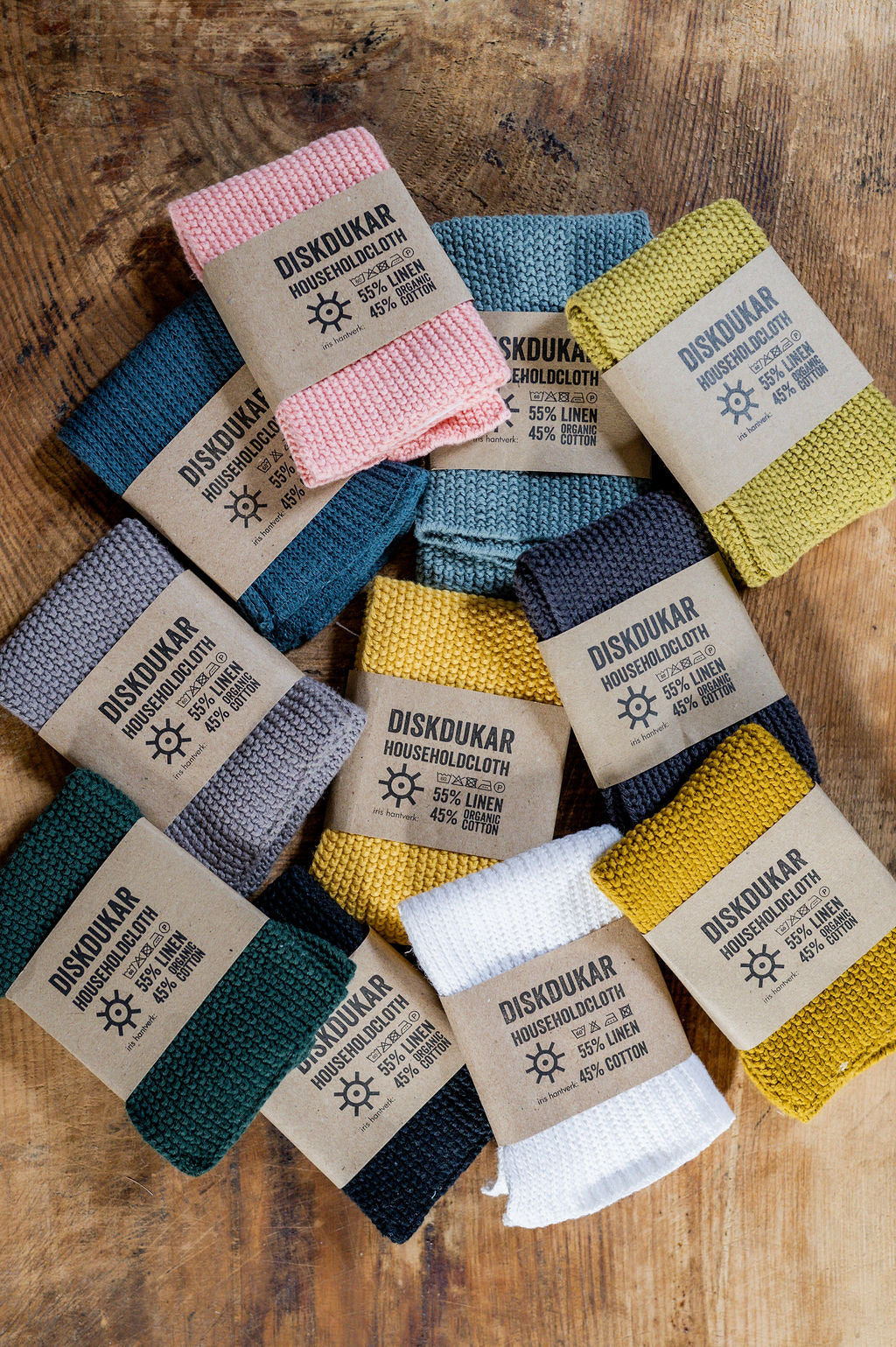 Iris Hantverk Household Cloth Frosty Green | Iris Hantverk | Miss Arthur | Home Goods | Tasmania