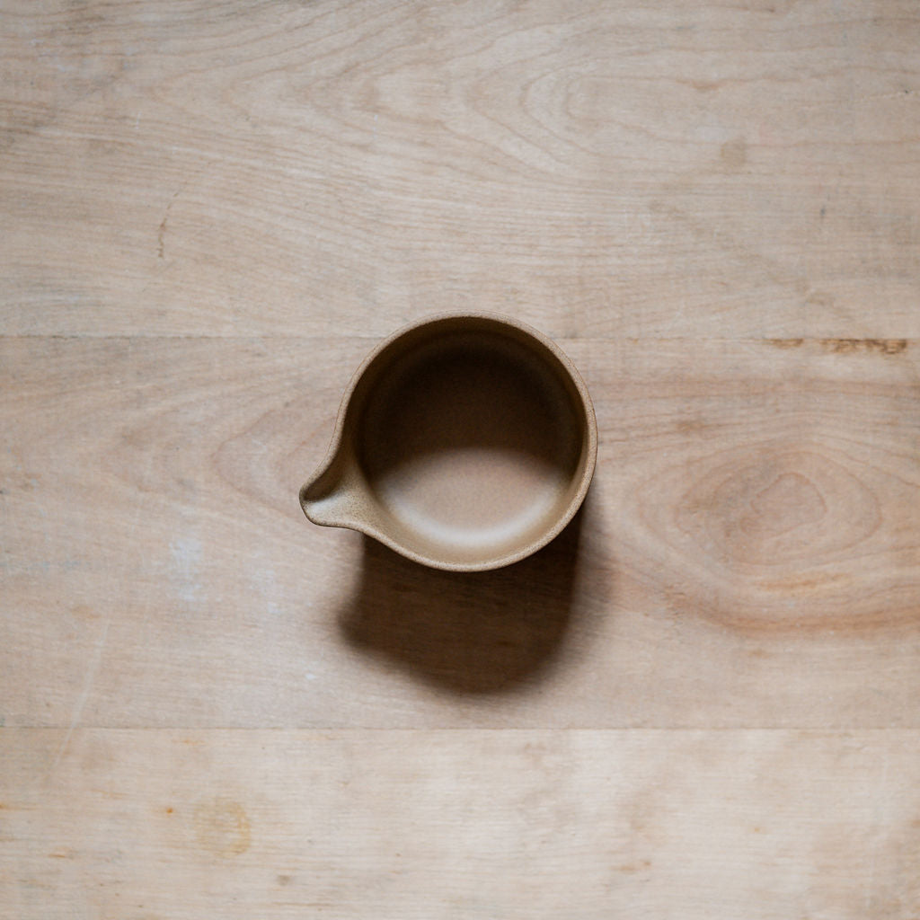 Hasami Milk Pitcher 85mm Natural HP028 | Hasami | Miss Arthur | Home Goods | Tasmania