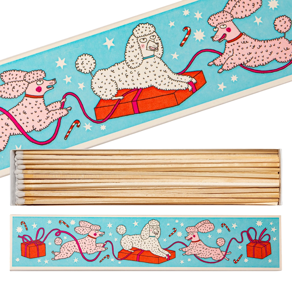 Archivist Luxury Matches Long Christmas Poodles | Archivist | Miss Arthur | Home Goods | Tasmania